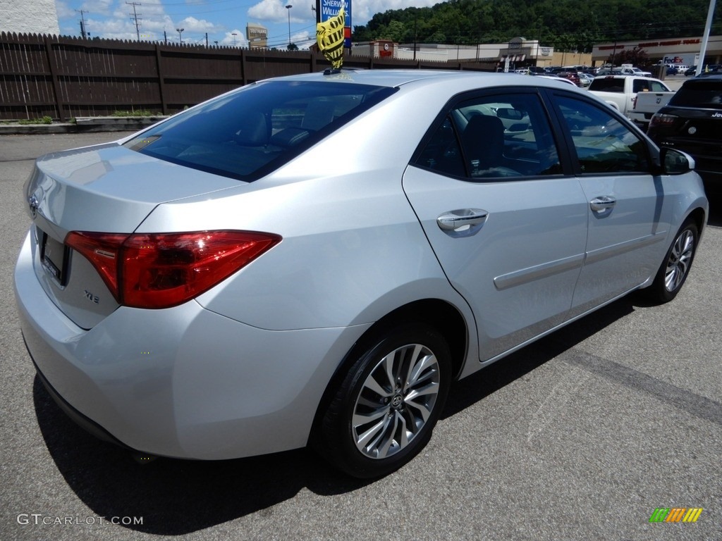 2017 Corolla L - Classic Silver Metalic / Black photo #5
