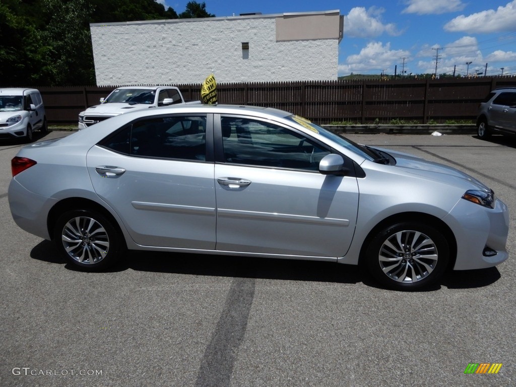 2017 Corolla L - Classic Silver Metalic / Black photo #6