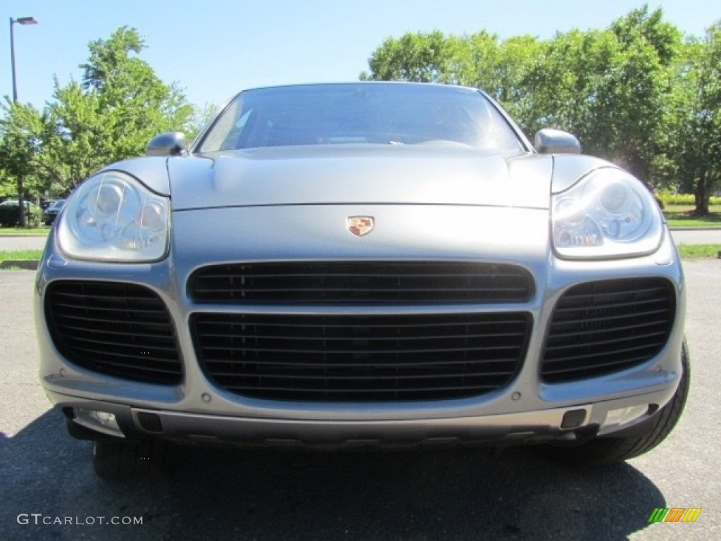 2004 Cayenne Turbo - Titanium Metallic / Stone/Steel Grey photo #4