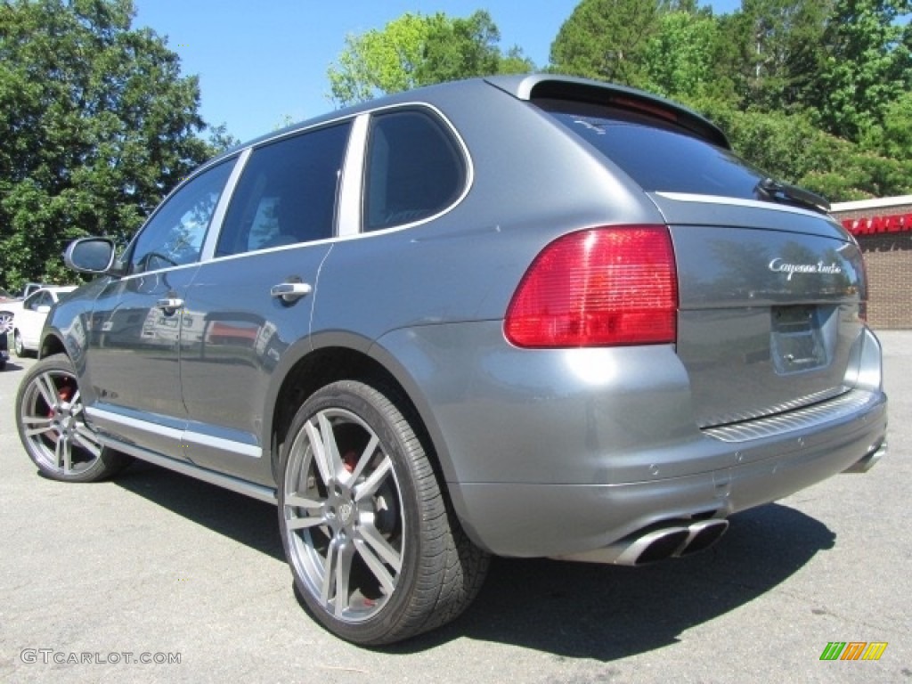 2004 Cayenne Turbo - Titanium Metallic / Stone/Steel Grey photo #8