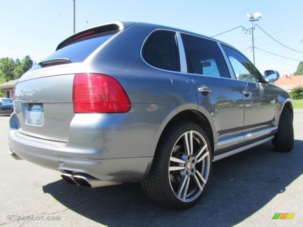 2004 Cayenne Turbo - Titanium Metallic / Stone/Steel Grey photo #10