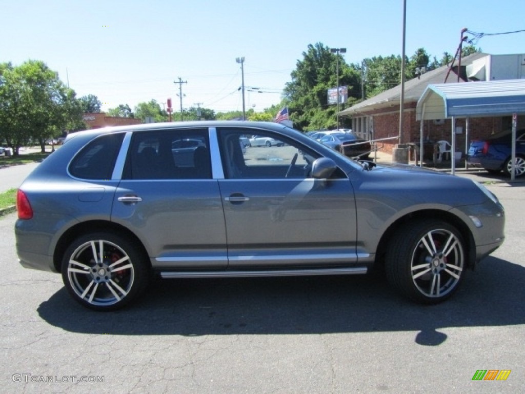 2004 Cayenne Turbo - Titanium Metallic / Stone/Steel Grey photo #11