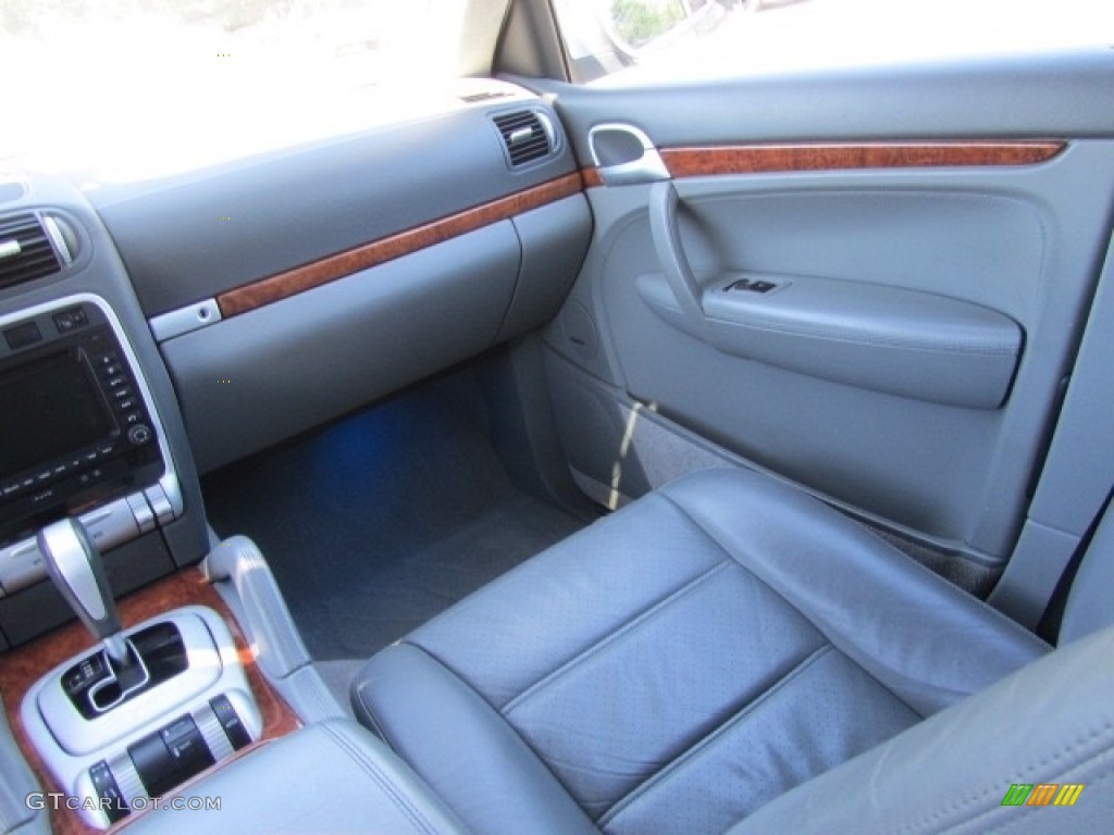 2004 Cayenne Turbo - Titanium Metallic / Stone/Steel Grey photo #14