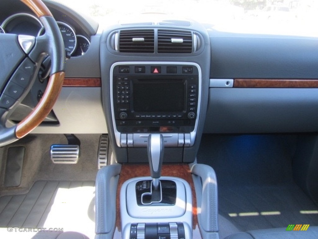 2004 Cayenne Turbo - Titanium Metallic / Stone/Steel Grey photo #15