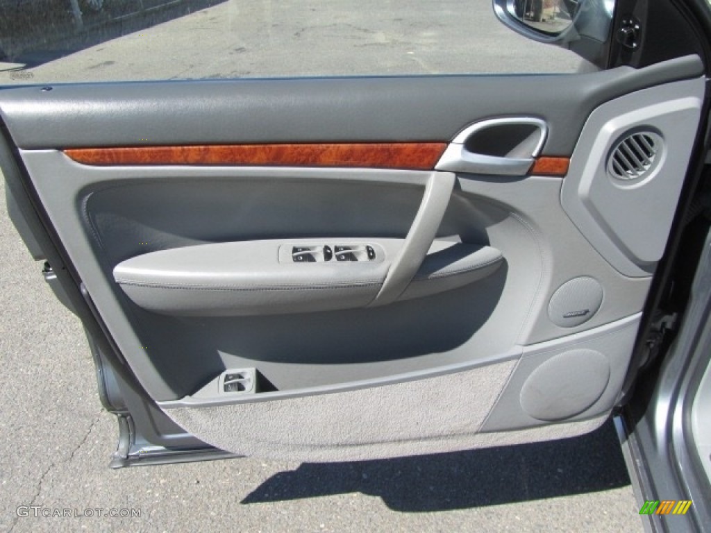 2004 Cayenne Turbo - Titanium Metallic / Stone/Steel Grey photo #17