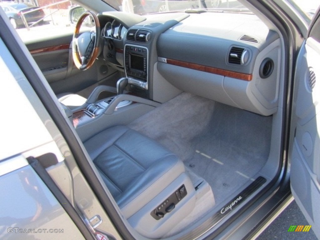 2004 Cayenne Turbo - Titanium Metallic / Stone/Steel Grey photo #20