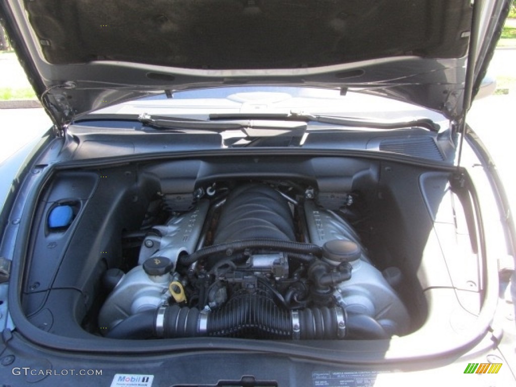 2004 Cayenne Turbo - Titanium Metallic / Stone/Steel Grey photo #25