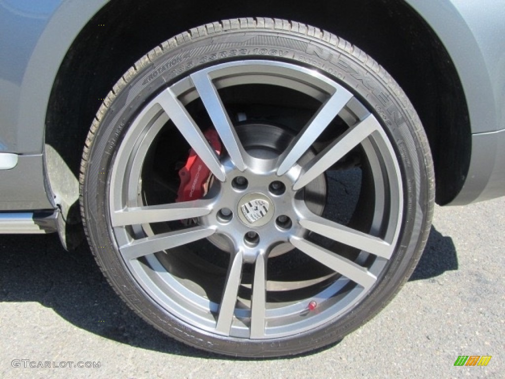 2004 Cayenne Turbo - Titanium Metallic / Stone/Steel Grey photo #26