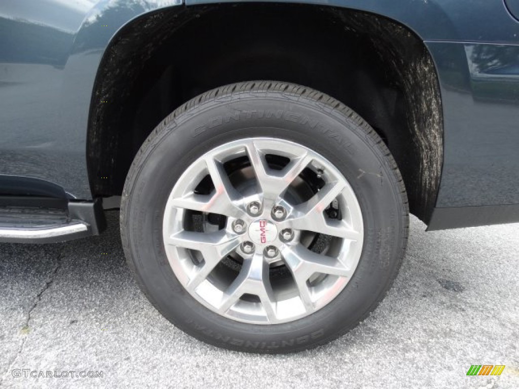 2019 Yukon SLT - Dark Sky Metallic / Jet Black photo #9