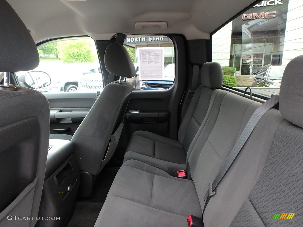 2008 Sierra 1500 SLE Extended Cab 4x4 - Onyx Black / Ebony photo #18