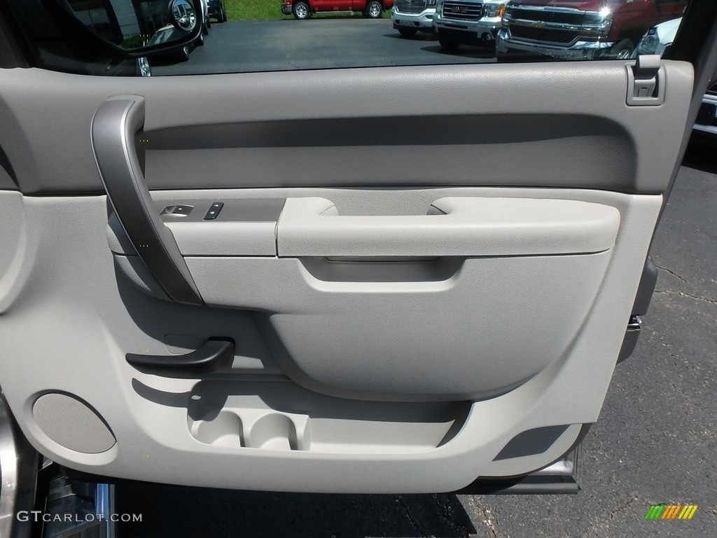 2013 Sierra 1500 Regular Cab 4x4 - Steel Gray Metallic / Dark Titanium photo #5