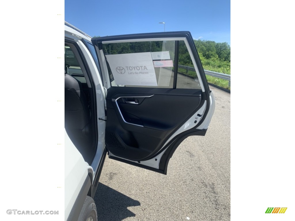 2019 RAV4 Limited AWD Hybrid - Blizzard White Pearl / Black photo #28