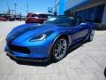 Elkhart Lake Blue Metallic - Corvette Grand Sport Convertible Photo No. 1