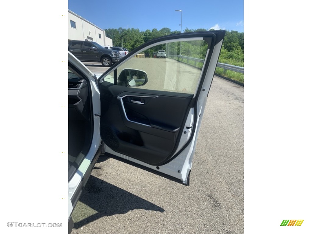 2019 RAV4 Limited AWD Hybrid - Blizzard White Pearl / Black photo #32