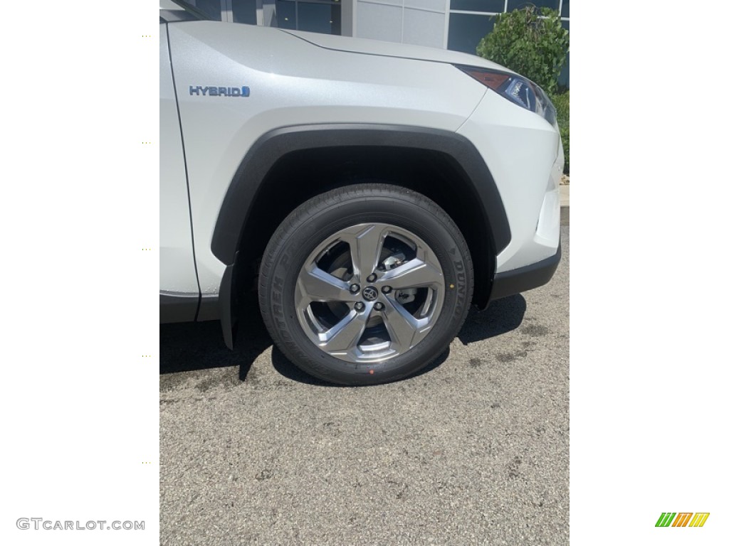 2019 RAV4 Limited AWD Hybrid - Blizzard White Pearl / Black photo #37