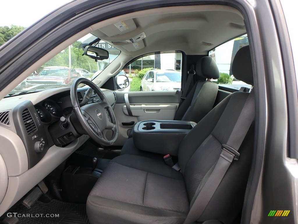 2013 Sierra 1500 Regular Cab 4x4 - Steel Gray Metallic / Dark Titanium photo #16