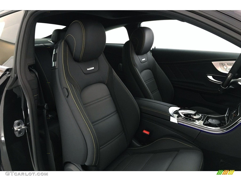 2019 Mercedes-Benz C AMG 63 Coupe Front Seat Photo #133974946
