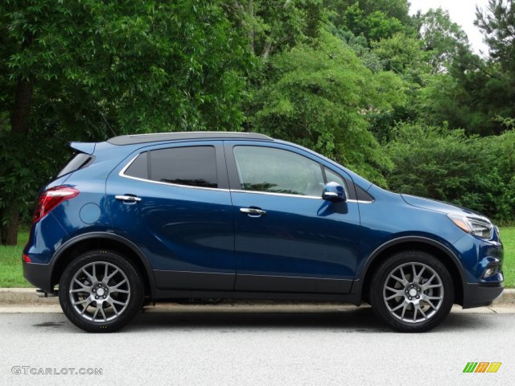 Deep Azure Metallic 2019 Buick Encore Sport Touring Exterior Photo #133977115