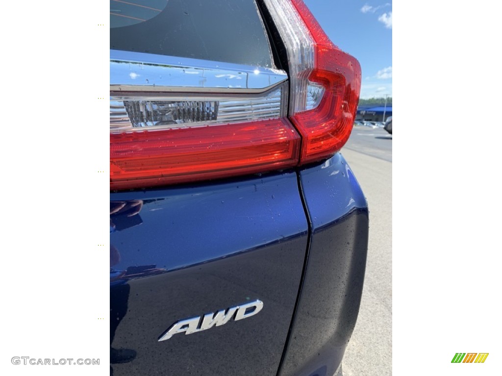 2019 CR-V LX AWD - Obsidian Blue Pearl / Gray photo #22