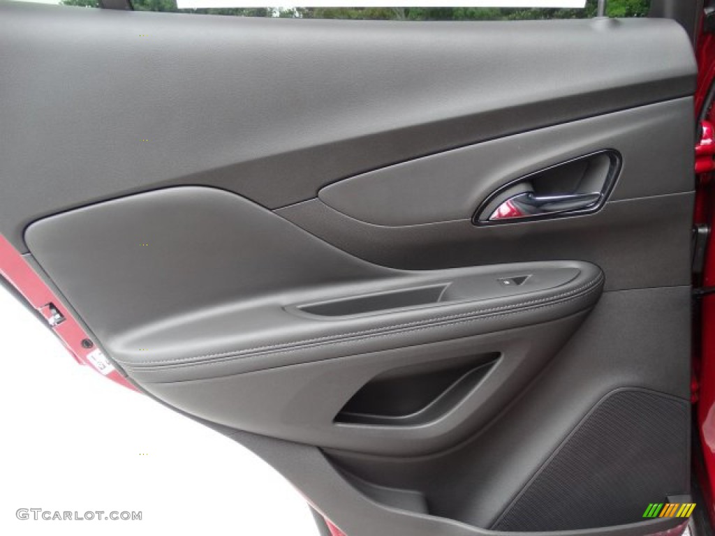 2019 Buick Encore Preferred Ebony Door Panel Photo #133977535