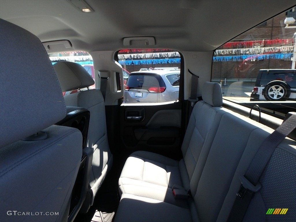 2017 Silverado 1500 Custom Double Cab 4x4 - Black / Dark Ash/Jet Black photo #12