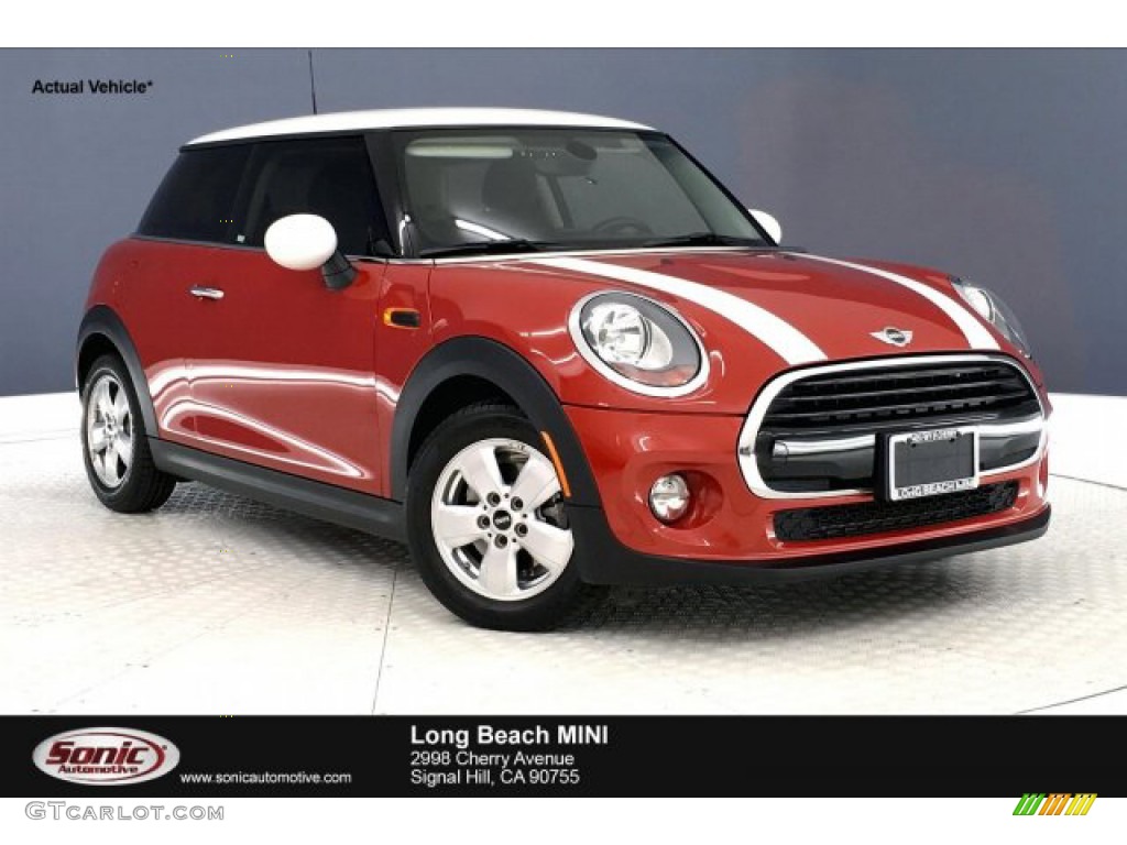 2016 Hardtop Cooper 2 Door - Blazing Red Metallic / Carbon Black photo #1