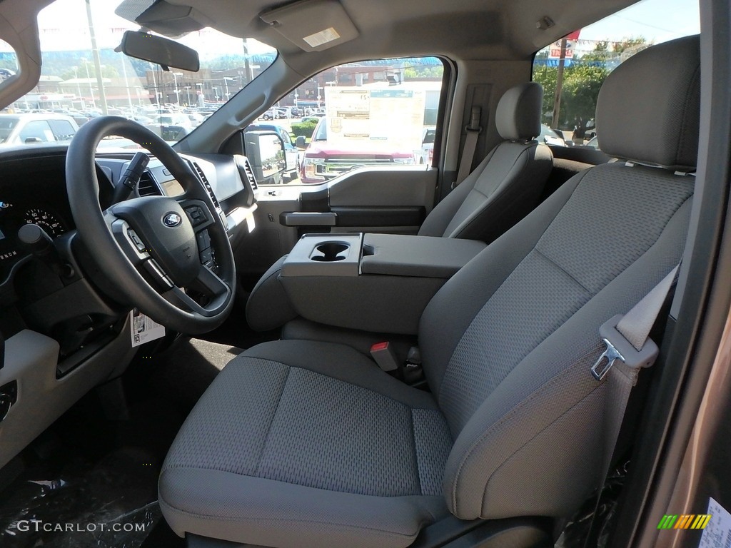 Earth Gray Interior 2019 Ford F150 Xlt Regular Cab 4x4 Photo