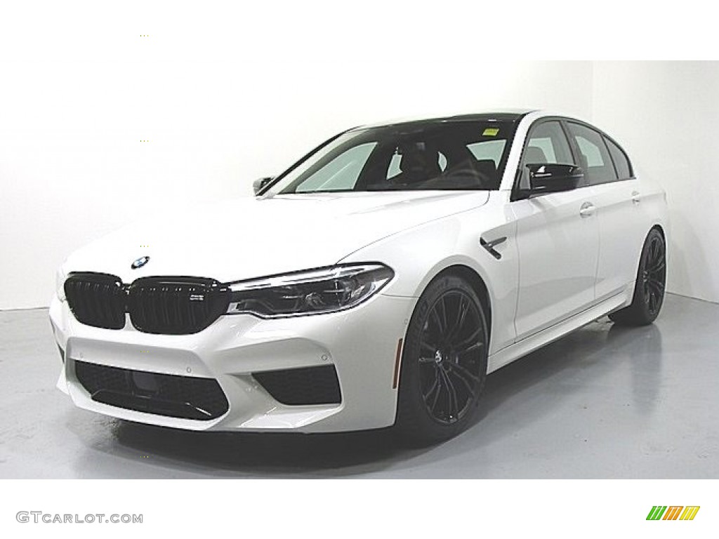 2019 M5 Competition - Alpine White / Aragon Brown photo #1