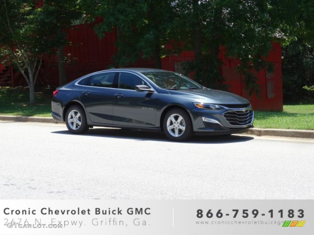 2019 Malibu LS - Shadow Gray Metallic / Jet Black photo #1