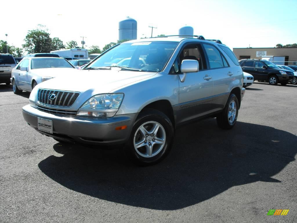 2003 RX 300 - Millenium Silver Metallic / Black photo #2