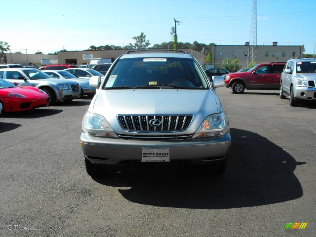 2003 RX 300 - Millenium Silver Metallic / Black photo #4