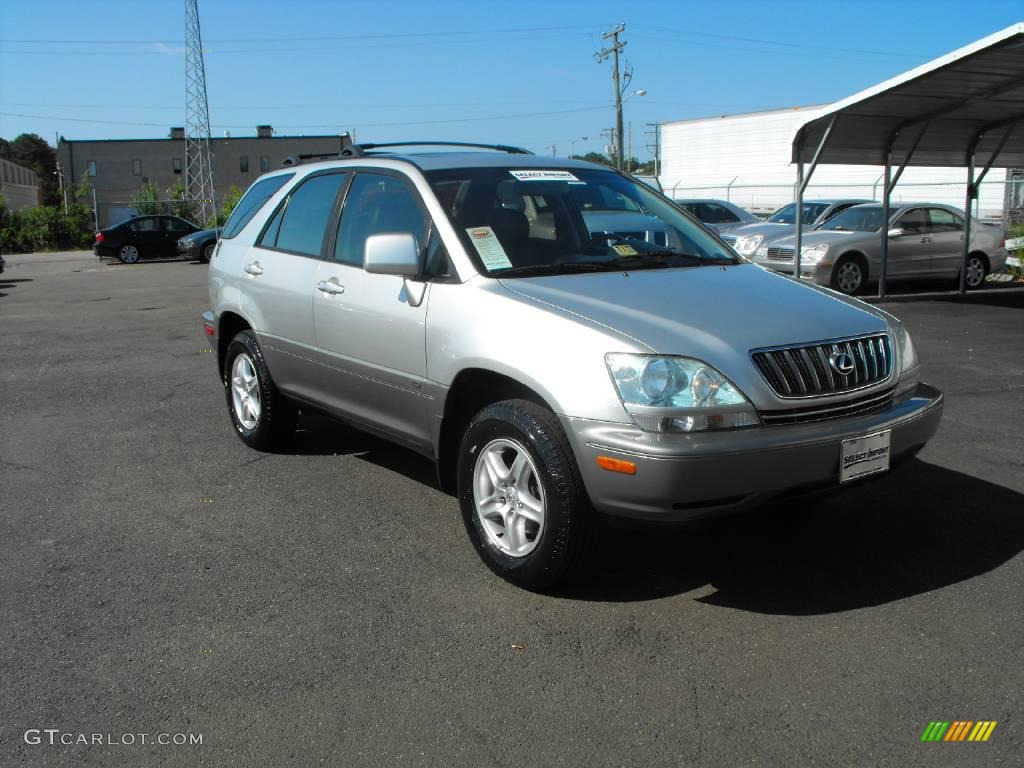 2003 RX 300 - Millenium Silver Metallic / Black photo #5