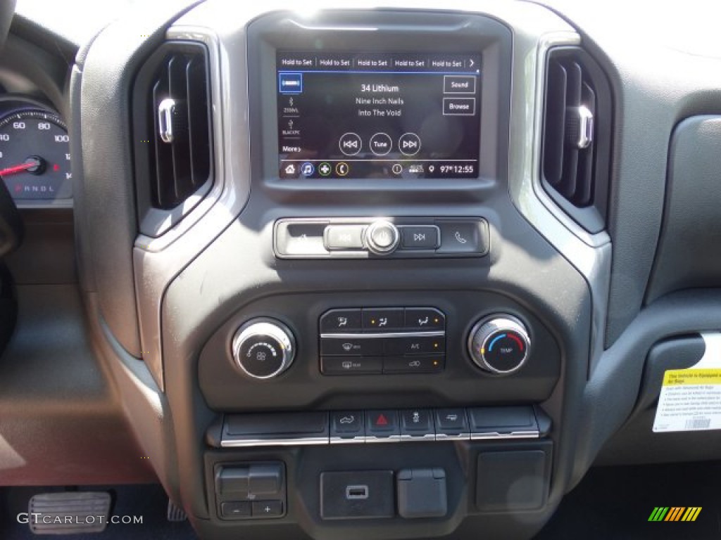 2019 Silverado 1500 Custom Crew Cab - Black / Jet Black photo #19