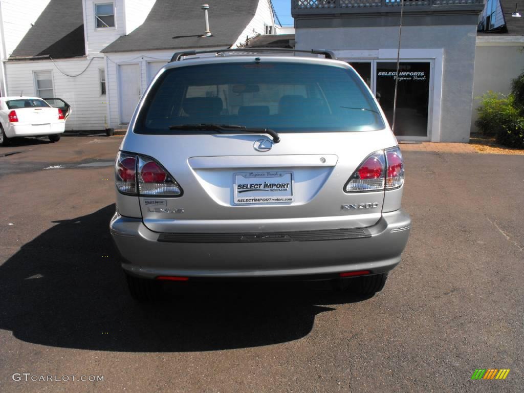2003 RX 300 - Millenium Silver Metallic / Black photo #8