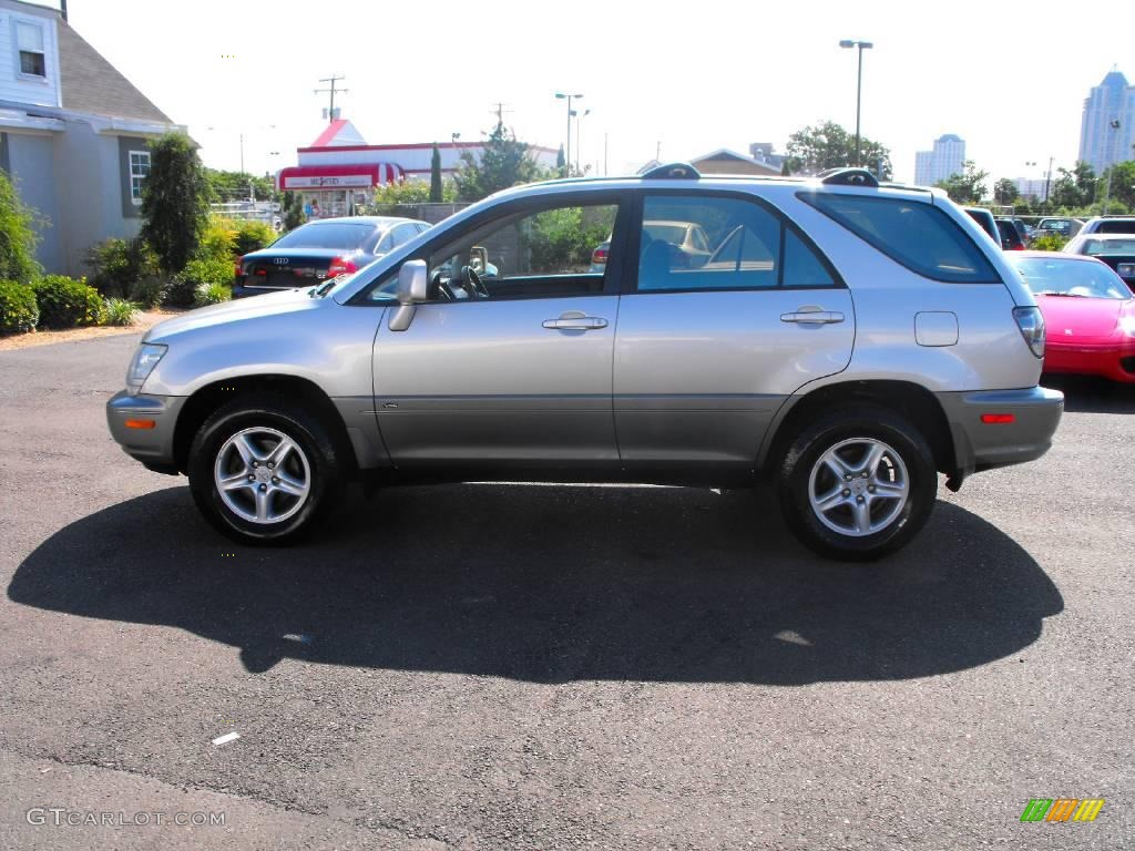 2003 RX 300 - Millenium Silver Metallic / Black photo #10