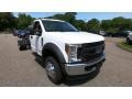 White 2019 Ford F550 Super Duty XL Regular Cab 4x4 Chassis