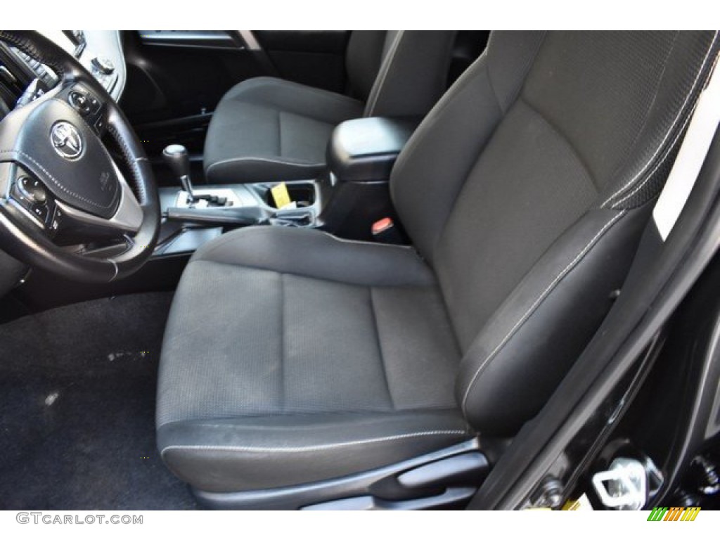 2017 RAV4 XLE AWD Hybrid - Black / Black photo #11