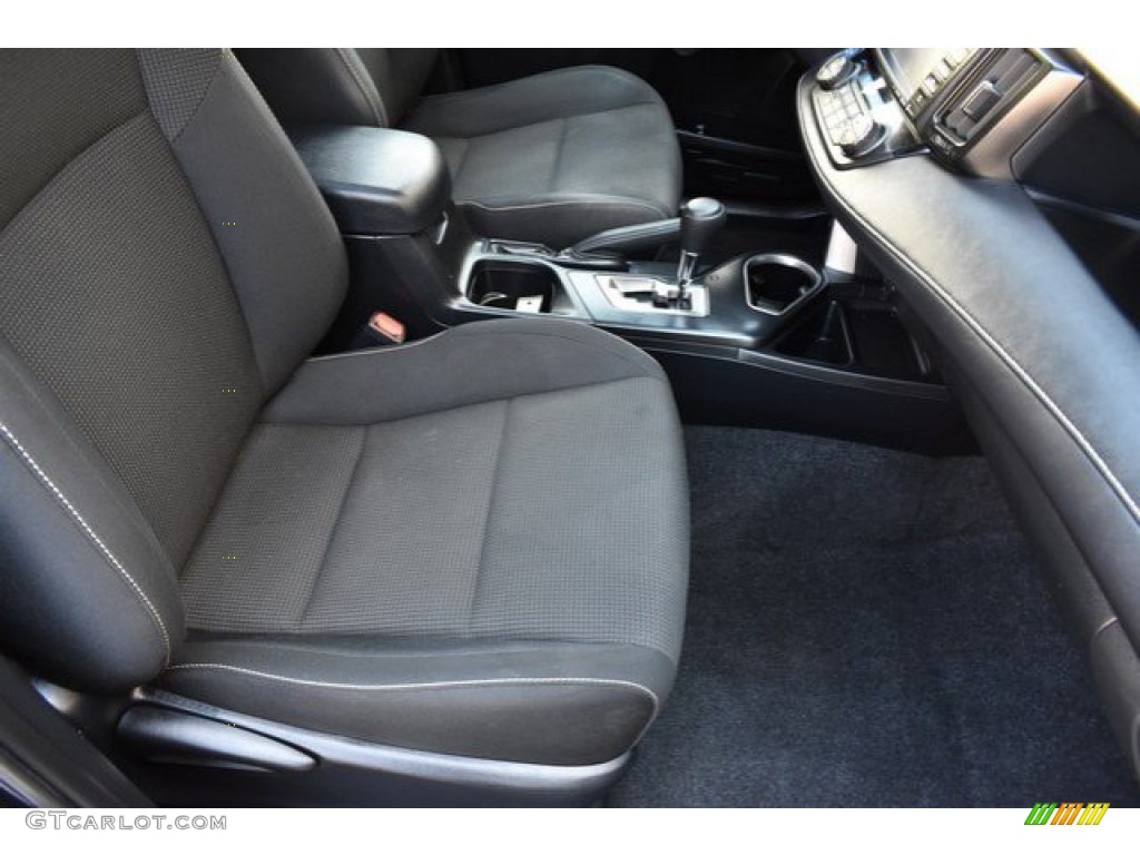 2017 RAV4 XLE AWD Hybrid - Black / Black photo #18