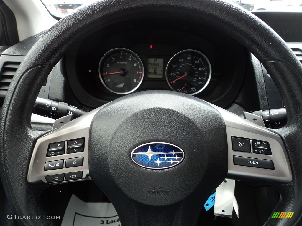2014 XV Crosstrek 2.0i Premium - Quartz Blue Pearl / Black photo #11