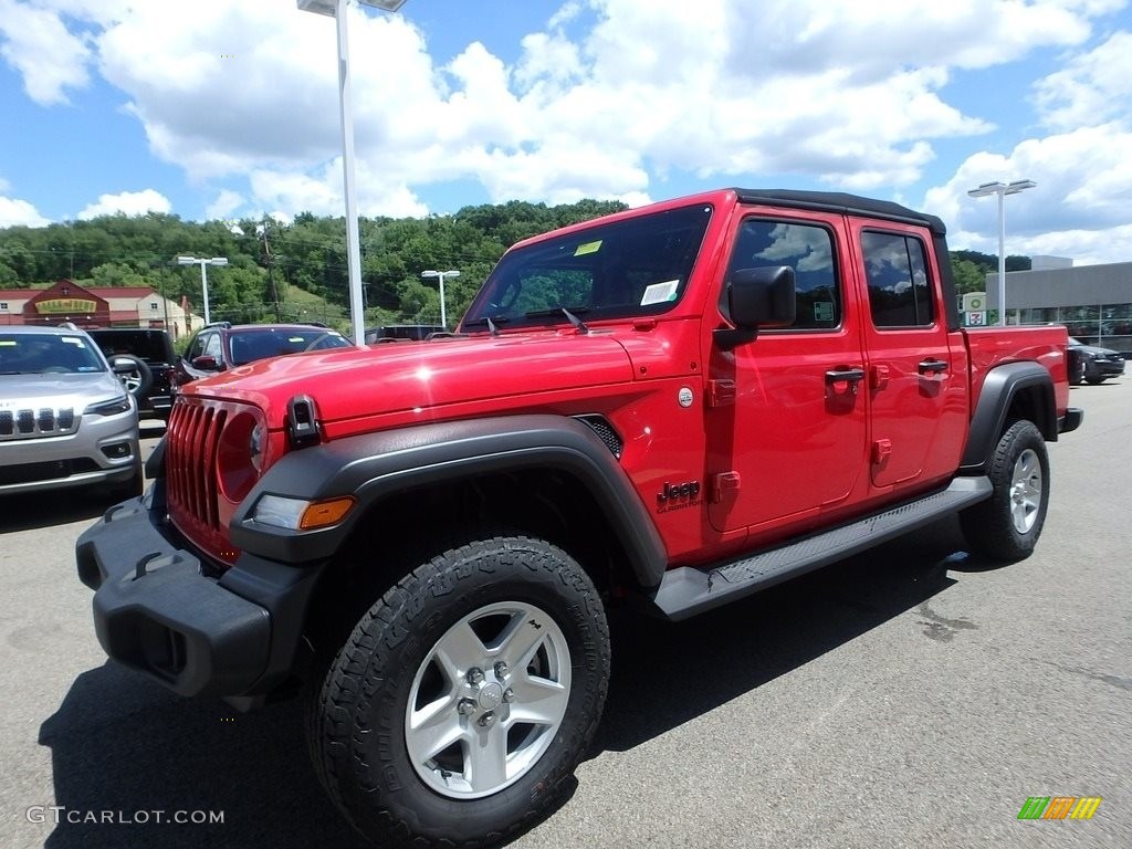 2020 Gladiator Sport 4x4 - Firecracker Red / Black photo #1