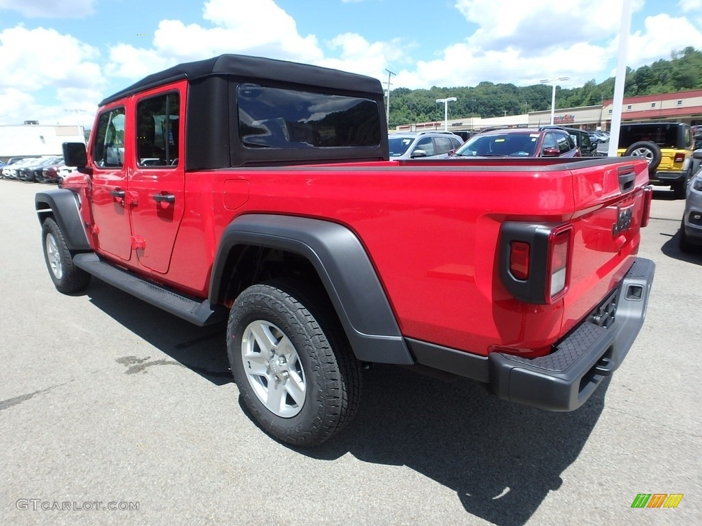 2020 Gladiator Sport 4x4 - Firecracker Red / Black photo #3