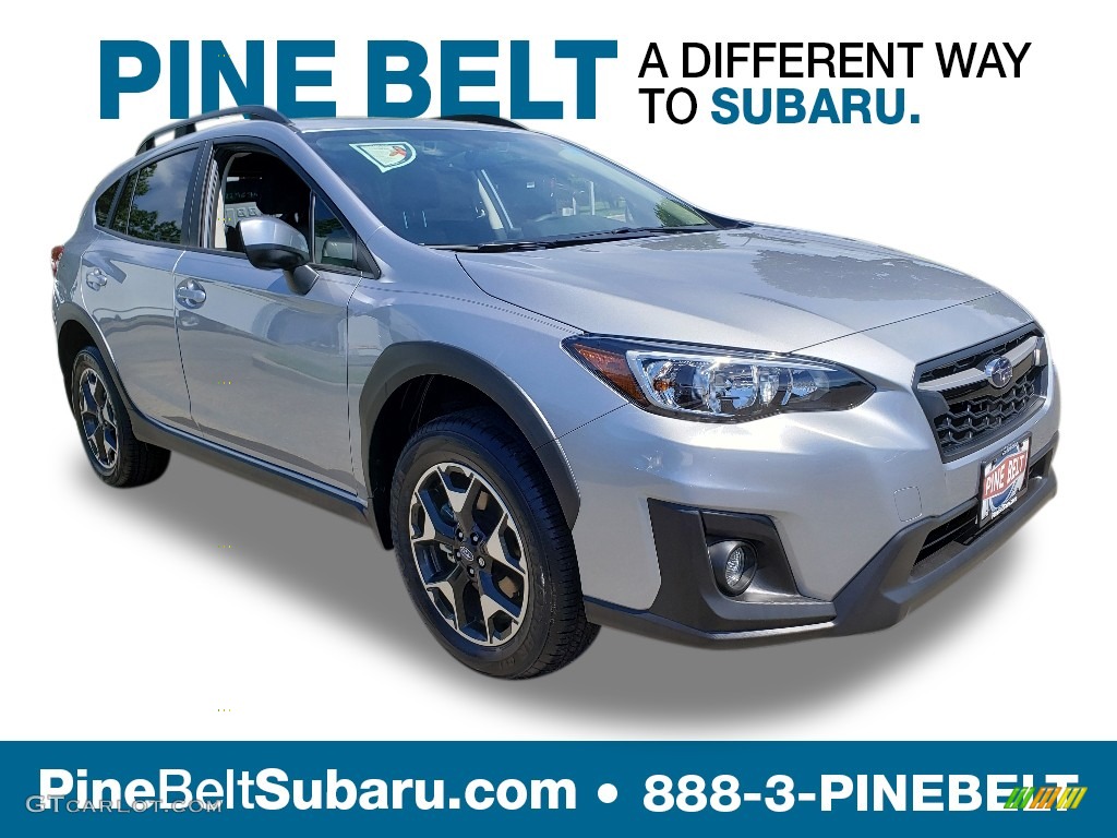 2019 Crosstrek 2.0i Premium - Ice Silver Metallic / Black photo #1