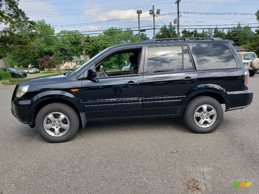 2006 Pilot EX-L 4WD - Nighthawk Black Pearl / Gray photo #4