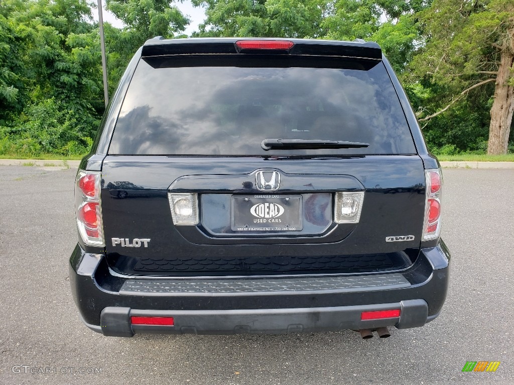 2006 Pilot EX-L 4WD - Nighthawk Black Pearl / Gray photo #6