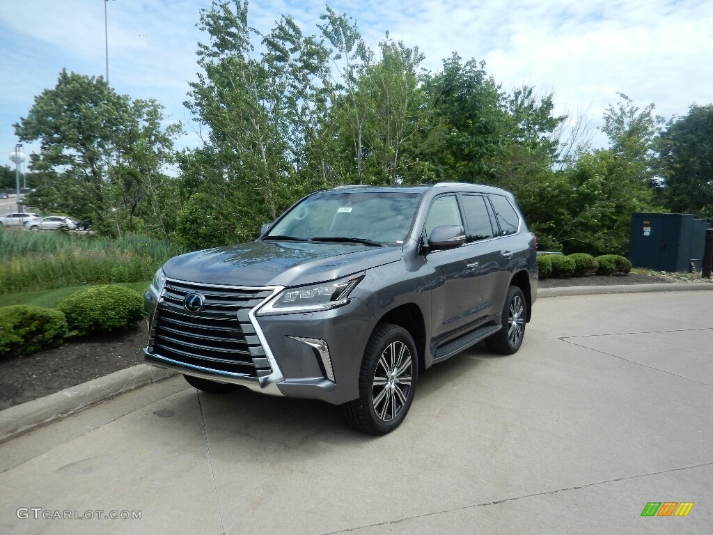 2019 LX 570 - Nebula Gray Pearl / Black photo #1