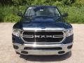 2019 Patriot Blue Pearl Ram 1500 Big Horn Quad Cab 4x4  photo #2