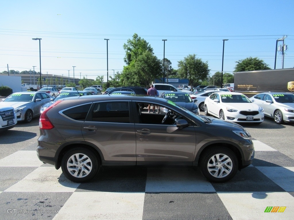 2015 CR-V EX - Modern Steel Metallic / Black photo #3