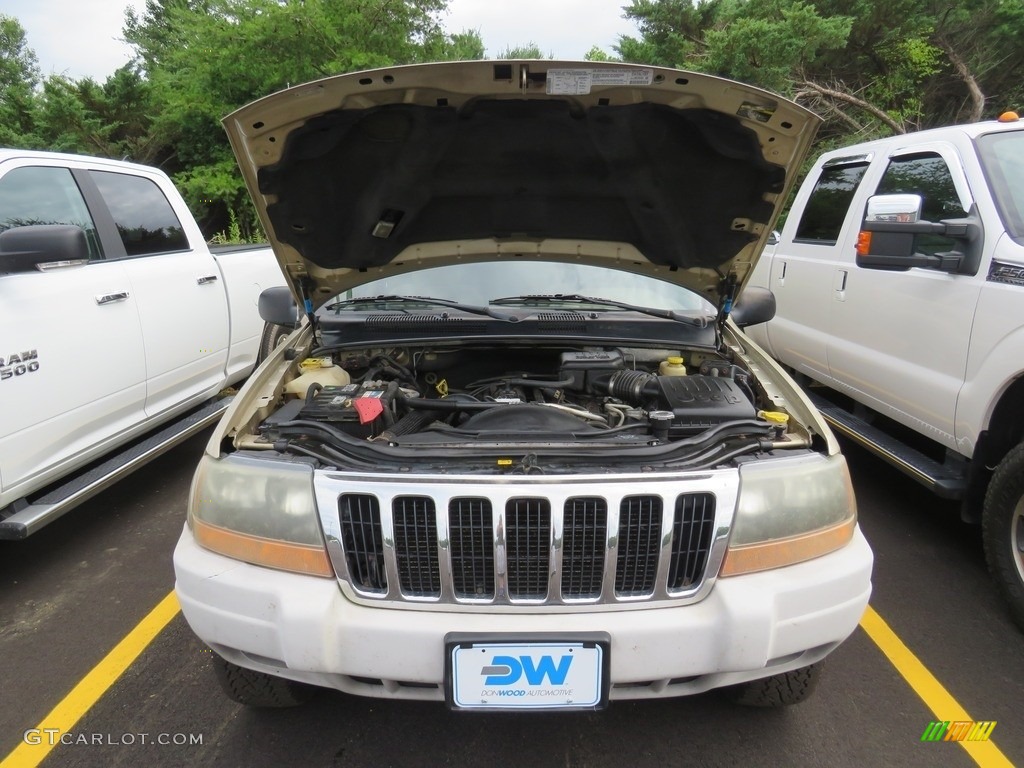 2001 Grand Cherokee Laredo 4x4 - Champagne Pearl / Agate photo #6