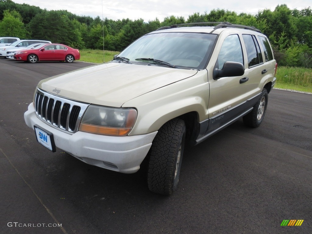 2001 Grand Cherokee Laredo 4x4 - Champagne Pearl / Agate photo #8