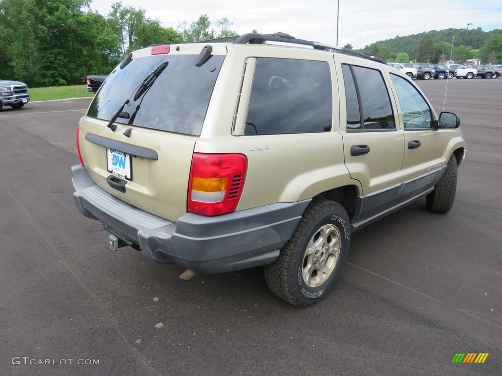 2001 Grand Cherokee Laredo 4x4 - Champagne Pearl / Agate photo #15
